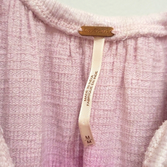 Free People *Cora Lee Ombre Ruffled Tank Top/ M - Picture 5 of 7